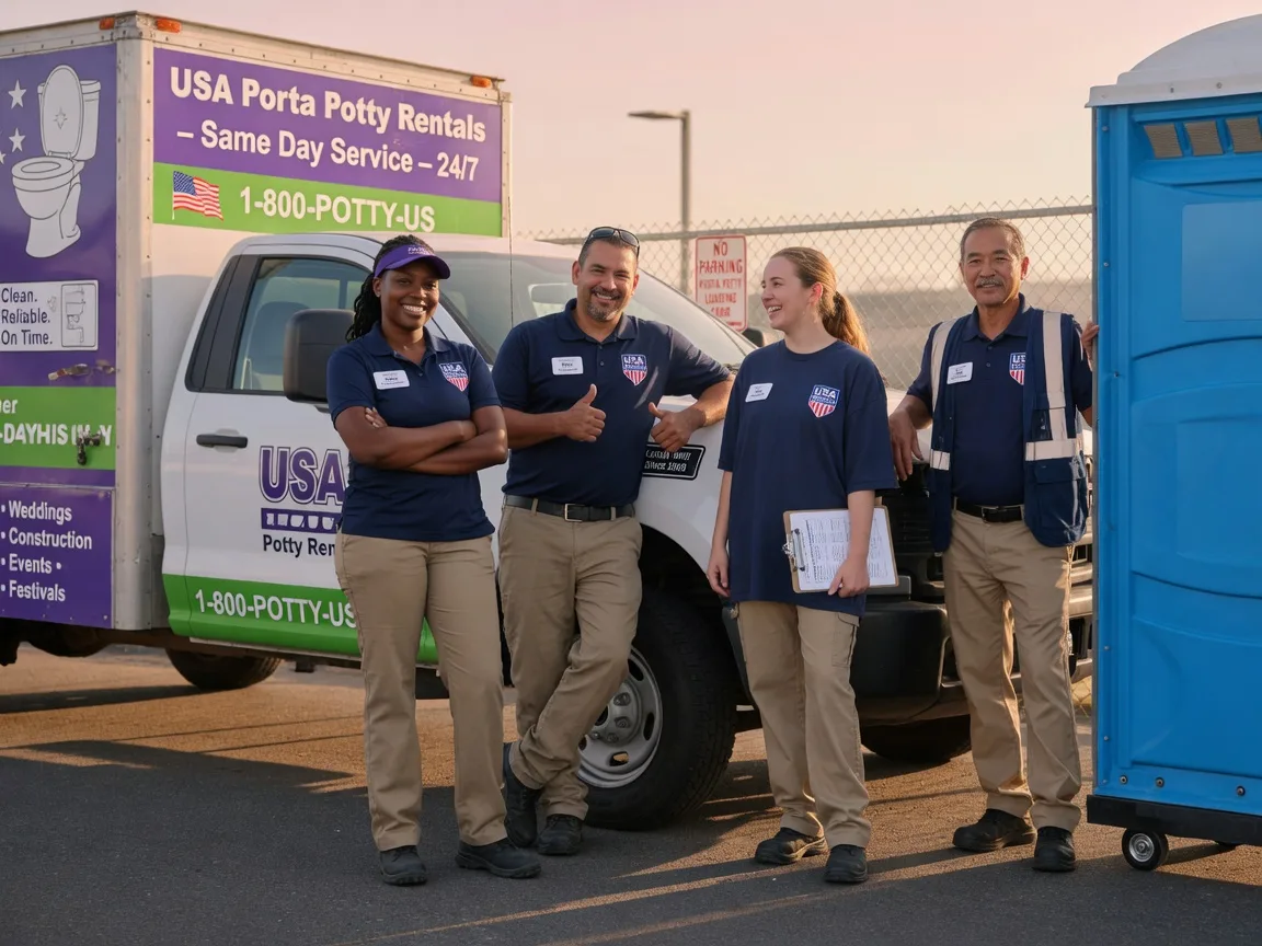 Porta Potty Rental company in El Paso, AR