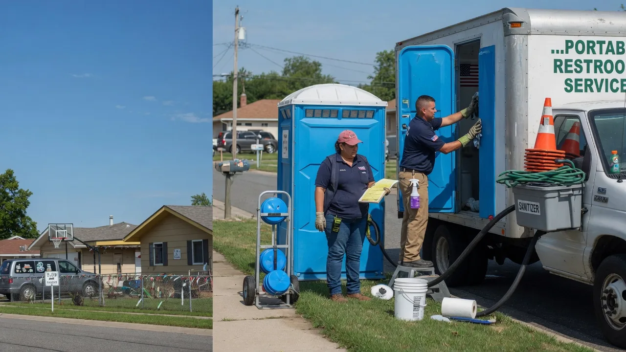 Portable Toilet Rental in El Paso, AR near me